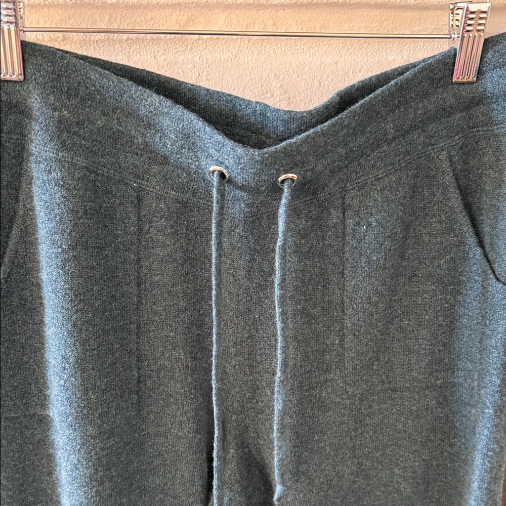 Cashmere Drawstring Jogger Pants - Picture 2 of 5